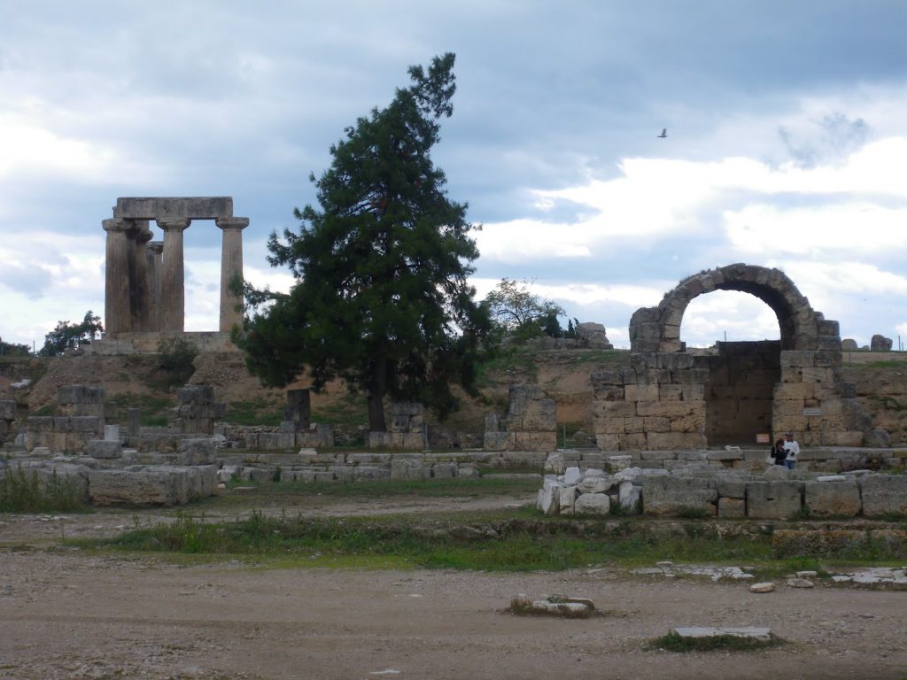 Sitio Arqueológico em Corinto