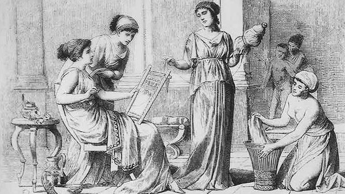 roupas da grecia antiga feminina
