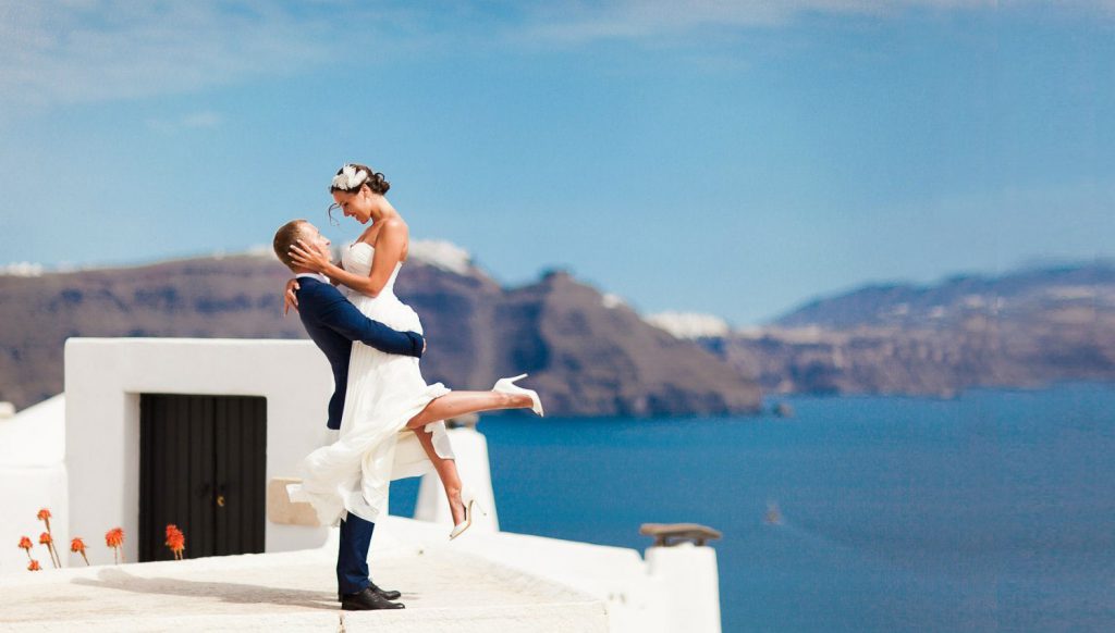Casamento em Santorini